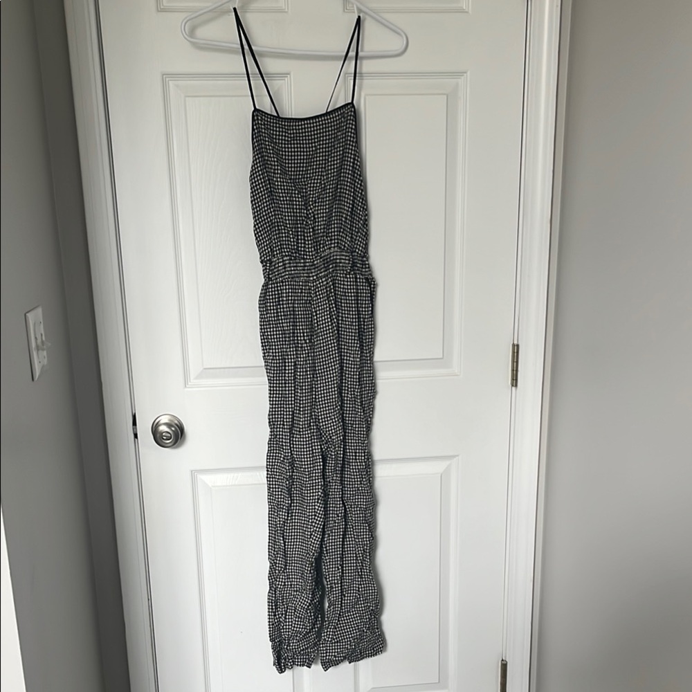 Casual Gray Spaghetti Strap Jumpsuit